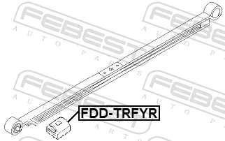 FDDTRFYR Febest Отбойник задней рессоры