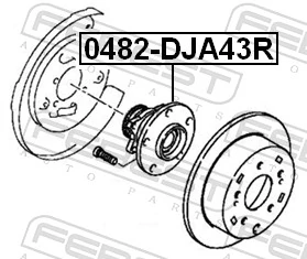 Купить 3S598002 AND Задняя шпиндель