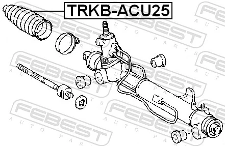 Пыльник рулевой тяги на Lexus RX 300/330/350/400H U3