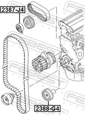 Rolo parasita da correia do mecanismo de distribuição de gás Volkswagen Polo 5 6R1, 6C1