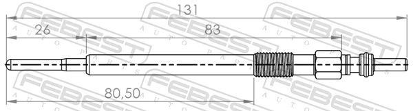 Свечи накала Fiat/Alfa/Lancia K68092635AA цена, от 24.97 USD
