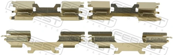 1603W906F Febest Пружинная защелка суппорта