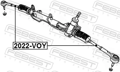 2022VOY Febest Тяги рулевые