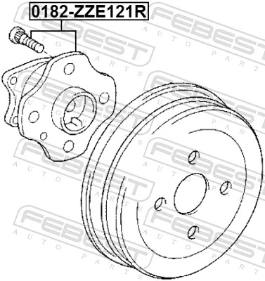 Купить 3DACF026F7 BW Задняя шпиндель