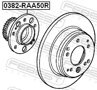 HUB150 BW Ступица задняя