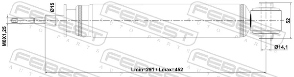 Амортизаторы задние на Volvo S80 II AS, AR