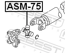 MMK996631 Mitsubishi Крестовина карданного вала