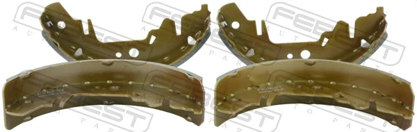 PLB007 Parts-Mall Барабанные тормозные колодки
