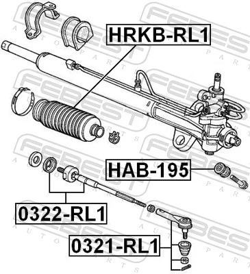 H1193 Polcar Тяги рулевые