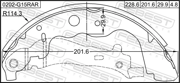 4406000Q0E Nissan/Infiniti Колодки тормозные дисковые комплект