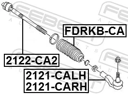 Tração de direção Ford Mondeo 4 CA2