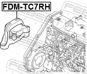 FDMTC7RH Febest Правая подушка двигателя