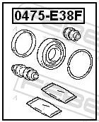 Купить MB277191 Chrysler Ремкомплект переднего суппорта