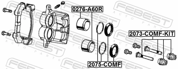 2073COMFKIT Febest 