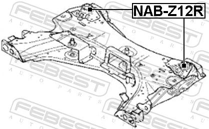 Сайлентблок N25TI100 RBI