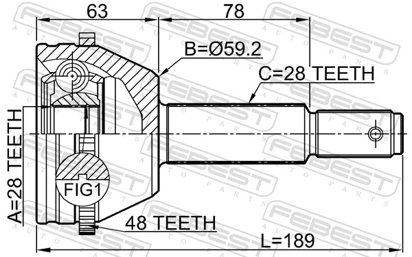 Граната колесная Ford Transit VI фургон (V347/8) (2006 - 2014) цена, от 32.87 USD
