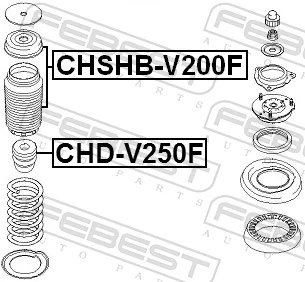 96328566 Opel Пыльник стойки передней