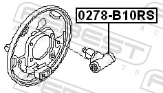 Рабочий тормозной цилиндр Renault (RVI) 4845031010 цена, от 17.93 USD