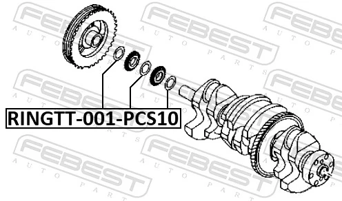 RINGTT001PCS10 Febest