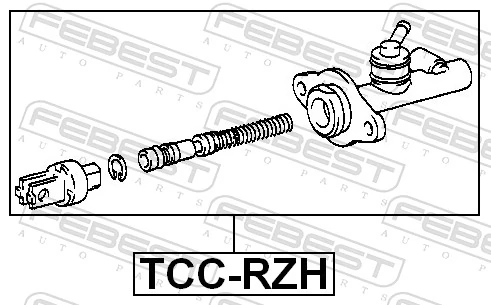TCCRZH Febest Цилиндр сцепления, главный