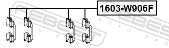 1603W906F Febest