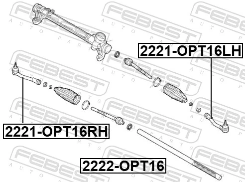 Купить 57724D4000 NG Рулевая тяга