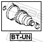 BTUN Febest Пыльник шарнира привода
