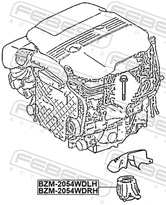 Подушка двигателя Mercedes E седан (W213) (2016 - 2023) цена, от 103.26 USD