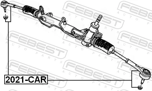 2021CAR Febest Наружный наконечник рулевой тяги