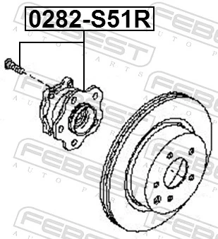 Ступицы задних колес SNR SNR168111 цена, от 47.75 USD