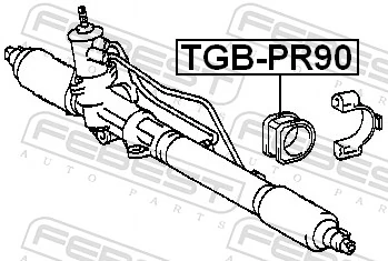 TGBPR90 Febest Ремчасть рулевой рейки