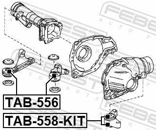 TAB558KIT Febest 