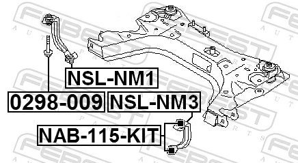 Кронштейн передней балки Kleber M6822 цена, от 31.10 USD