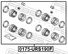 Ремкомплект тормозной системы Lexus GS седан (S19) (2005 - 2011) цена, от 19.79 USD