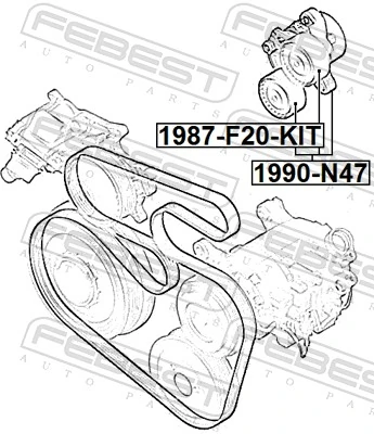 MPQ1248 Magneti Marelli Натяжитель клинового ремня