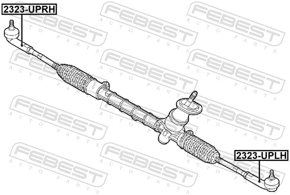 Купить V571 Polcar Наконечник рулевой тяги, внешний