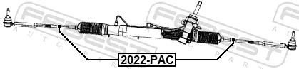 2022PAC Febest Тяги рулевые
