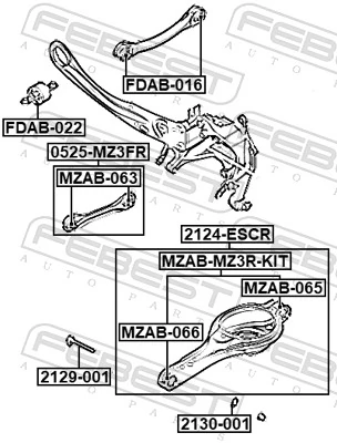 Балансир задний нижний Magneti Marelli ARM598 цена, от 53.49 USD