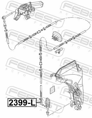 Тройник системы стеклоомывателя на Skoda Octavia III A7 5E3, NL3, NR3