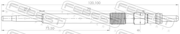 OER46796050 Fast Свечи накаливания