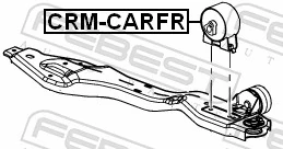 CRMCARFR Febest Подушка передней опоры двигателя