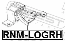 Правая подушка двигателя 010787 Magneti Marelli