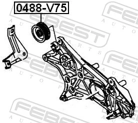 Паразитный ролик приводного ремня Magneti Marelli MPQ1302 цена, от 14.92 USD