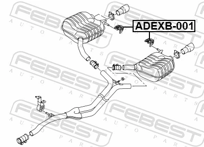 Подушка крепления глушителя Audi A8 D3 седан (4E2, 4E8) (2002 - 2010) цена, от 12.62 USD