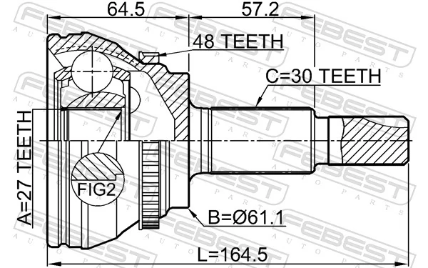 Граната колесная Optimal CW2934 цена, от 33.85 USD