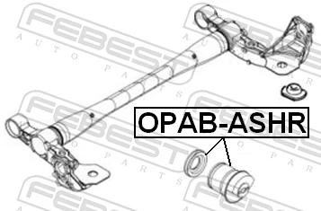 OPABASHR Febest Сайлентблок балки моста