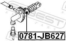 Cilindro mestre de embraiagem para Suzuki Grand Vitara  JB
