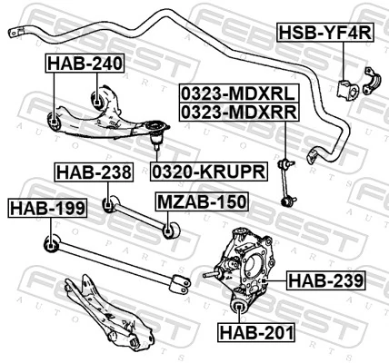 HAB238 Febest 
