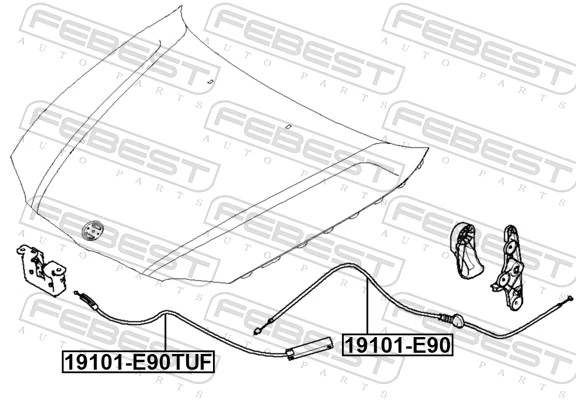 19101E90TUF Febest