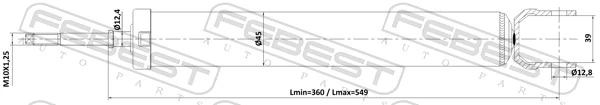 S32003 Tangun Амортизаторы задние